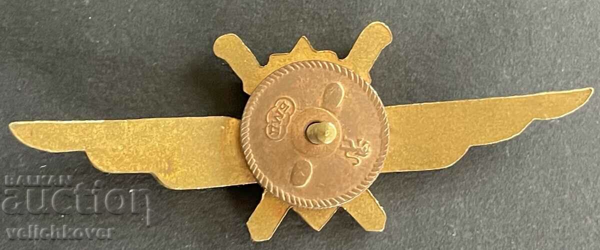 38684 Σήμα στρατιωτικού πιλότου της Βουλγαρίας 60s. με τιμή 40.00 BGN | € 20.45