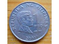 1 peso 2001 - Filipine