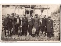 1935 OLD PHOTO MILITARY LOCAL RESIDENTS S. SLASTEN RODOPI D040