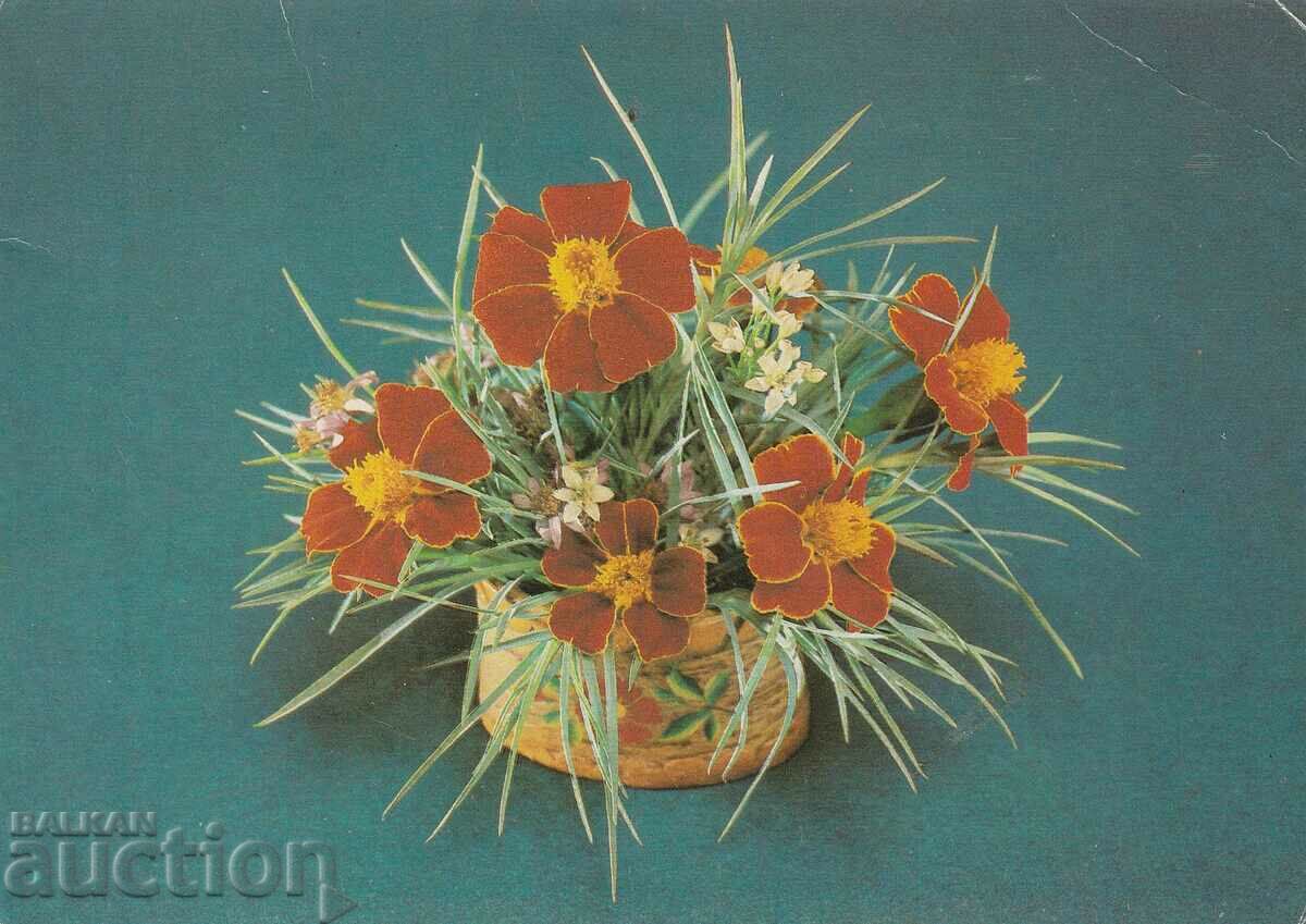 Bulgaria - - Postal card - Flowers