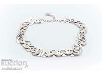 Silver plated necklace KN-0301001017