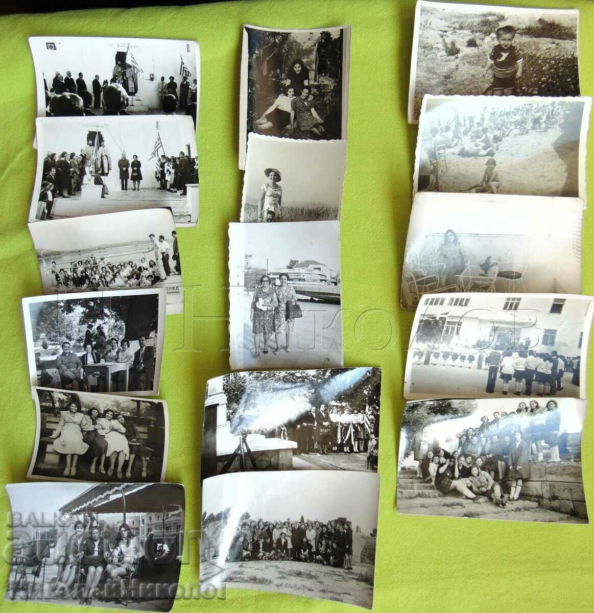 Auction  LOT 55x OLD PHOTOS GREECE GREEK INSCRIPTIONS D063