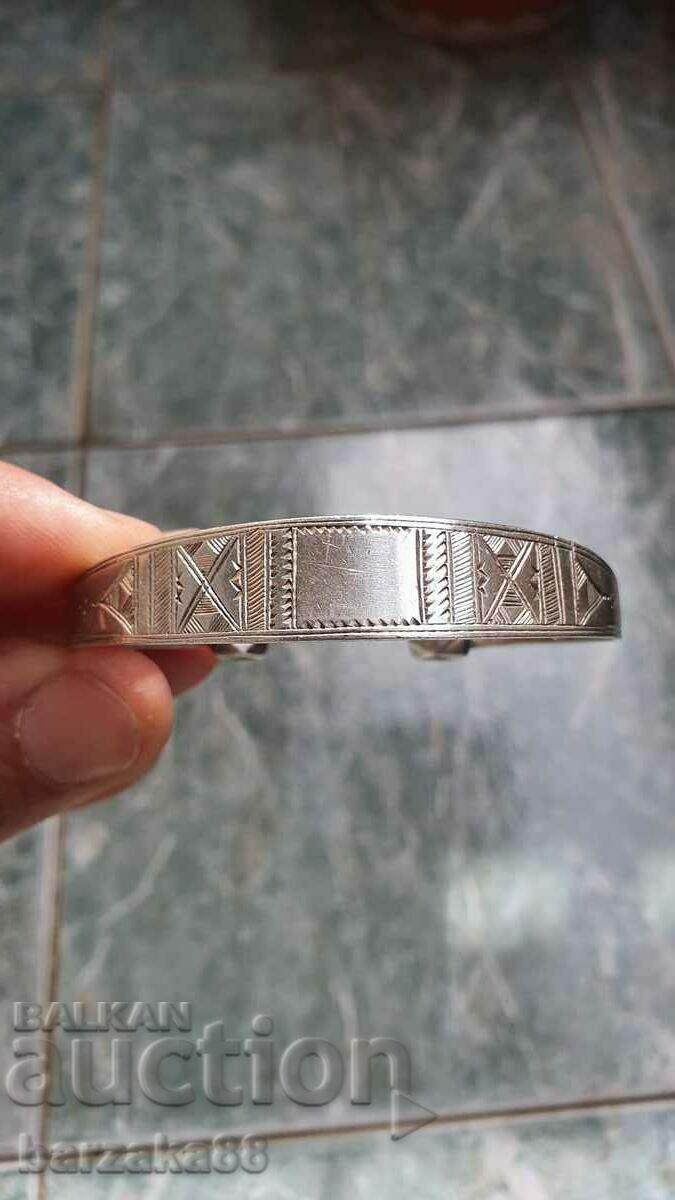 Old Turkish silver bracelet