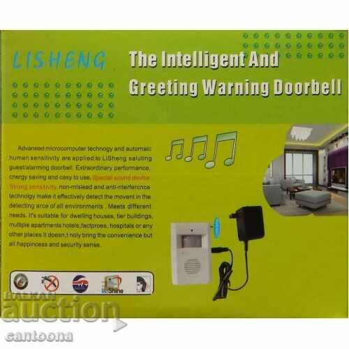 Alarm to notify visitors INTELLIGENT with price 9.99 BGN | € 5.11 Alarm to notify visitors INTELLIGENT with price 9.99 BGN | € 5.11