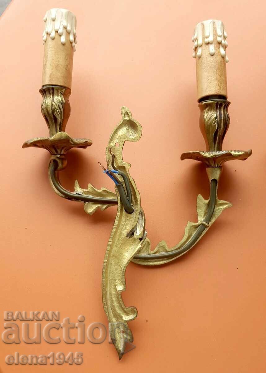 Bronze sconces