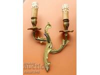 Bronze sconces