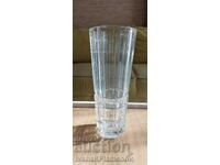 Glass vase height 25cm