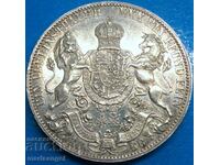 Hanover 1 Thaler 1866 Germany George V Silver