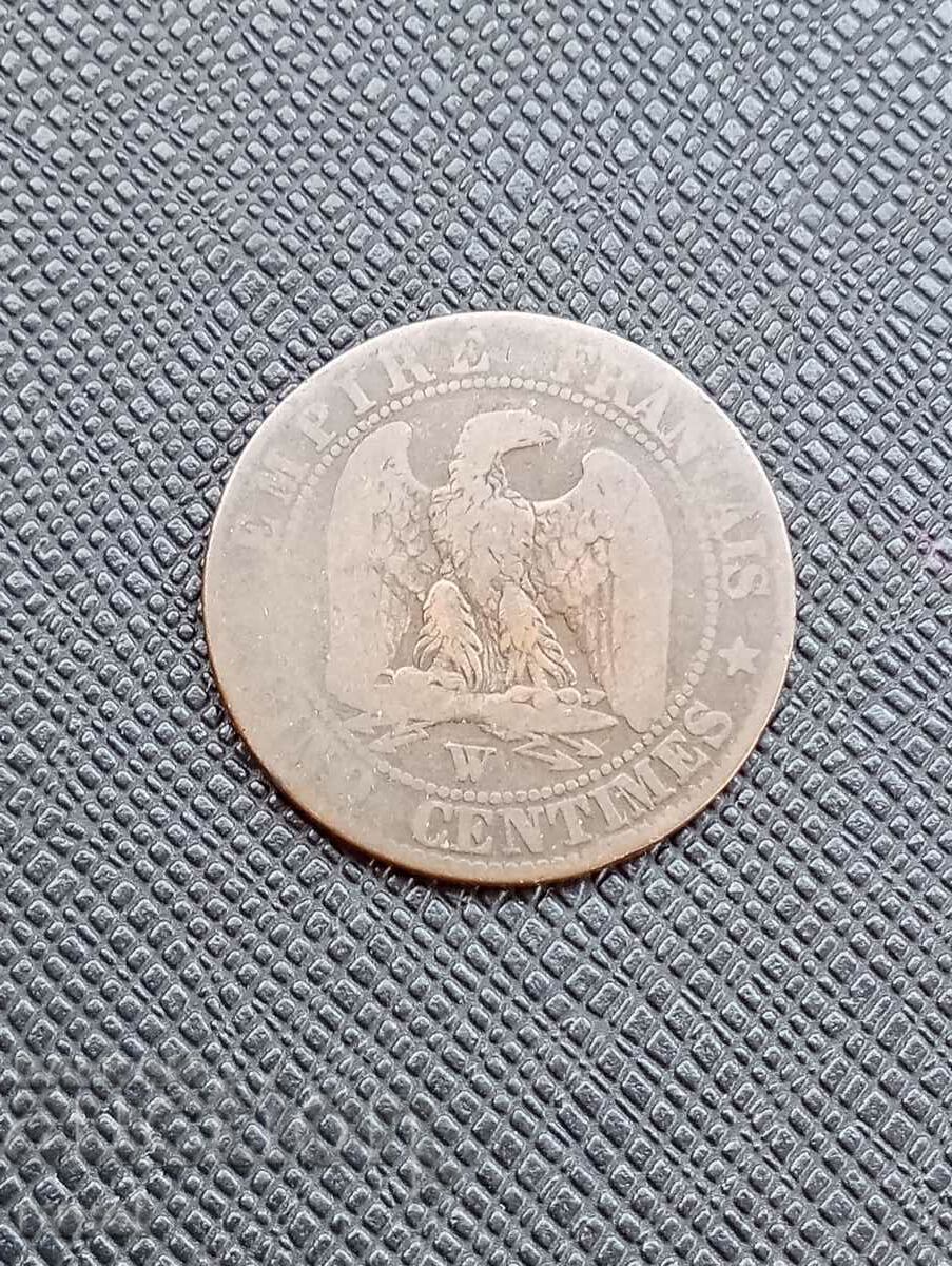 Franța, Napoleon ||| 1855 cu preț € 3.00 | 5.87 BGN