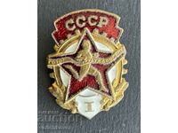 38735 USSR badge GTO Ready for work and defense 1 class enamel