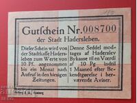 Banknote-Germany-Schleswig-Holstein-Hadersleben-10 pfennig