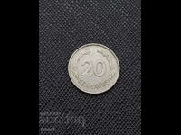 Εκουαδόρ 20 centavos, 1969