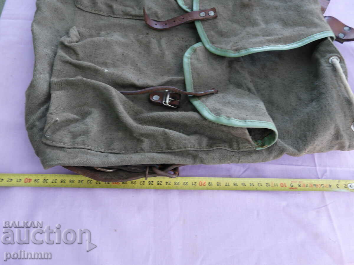 Bulgarian canvas backpack - 3 with price 55.00 BGN | € 28.12
