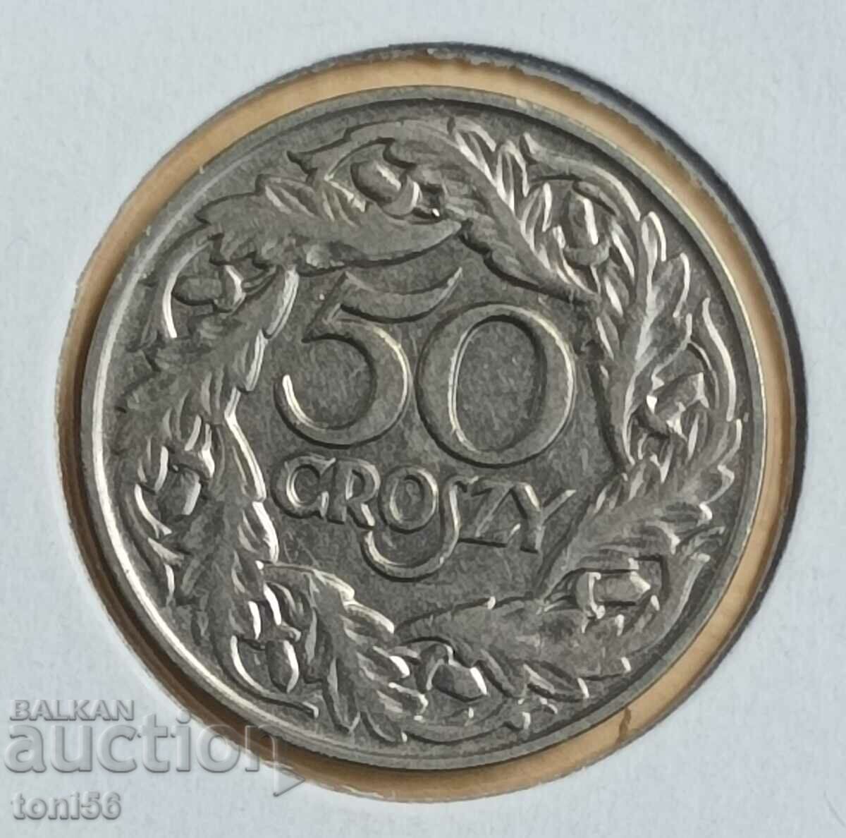 Poland 50 groszy 1923 Poland 50 groszy 1923