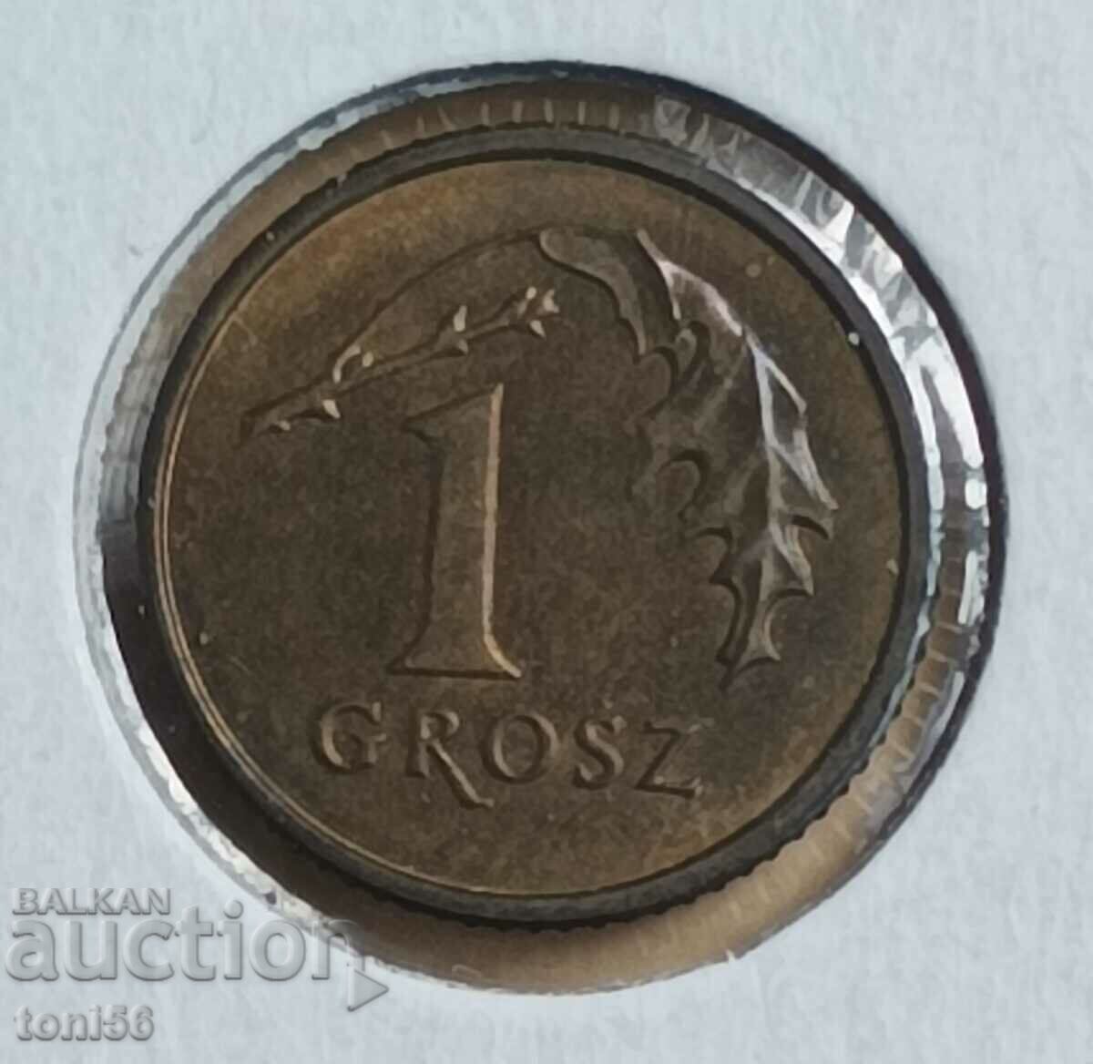 Poland 1 Grosz 2006 UNC