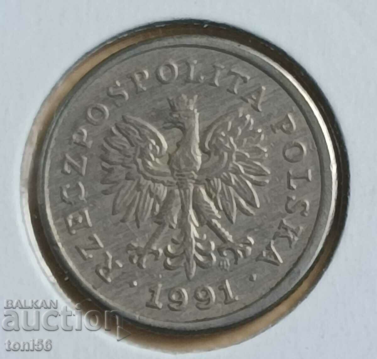 Polonia 20 groszy 1991 cu preț 0.30 BGN | € 0.15 Polonia 20 groszy 1991 cu preț 0.30 BGN | € 0.15