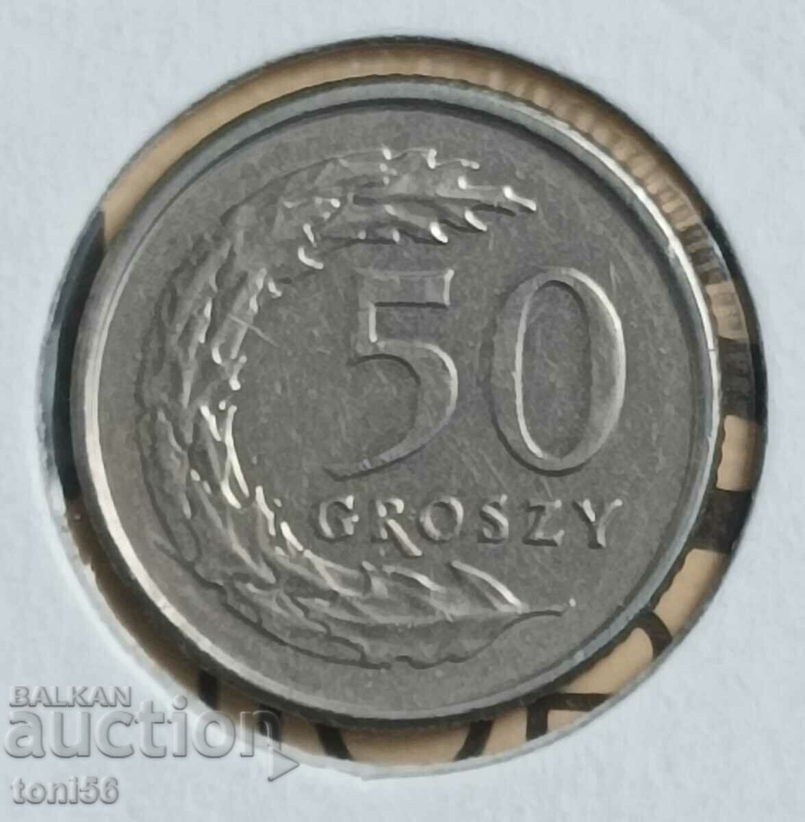 Polonia 50 groszy 1991