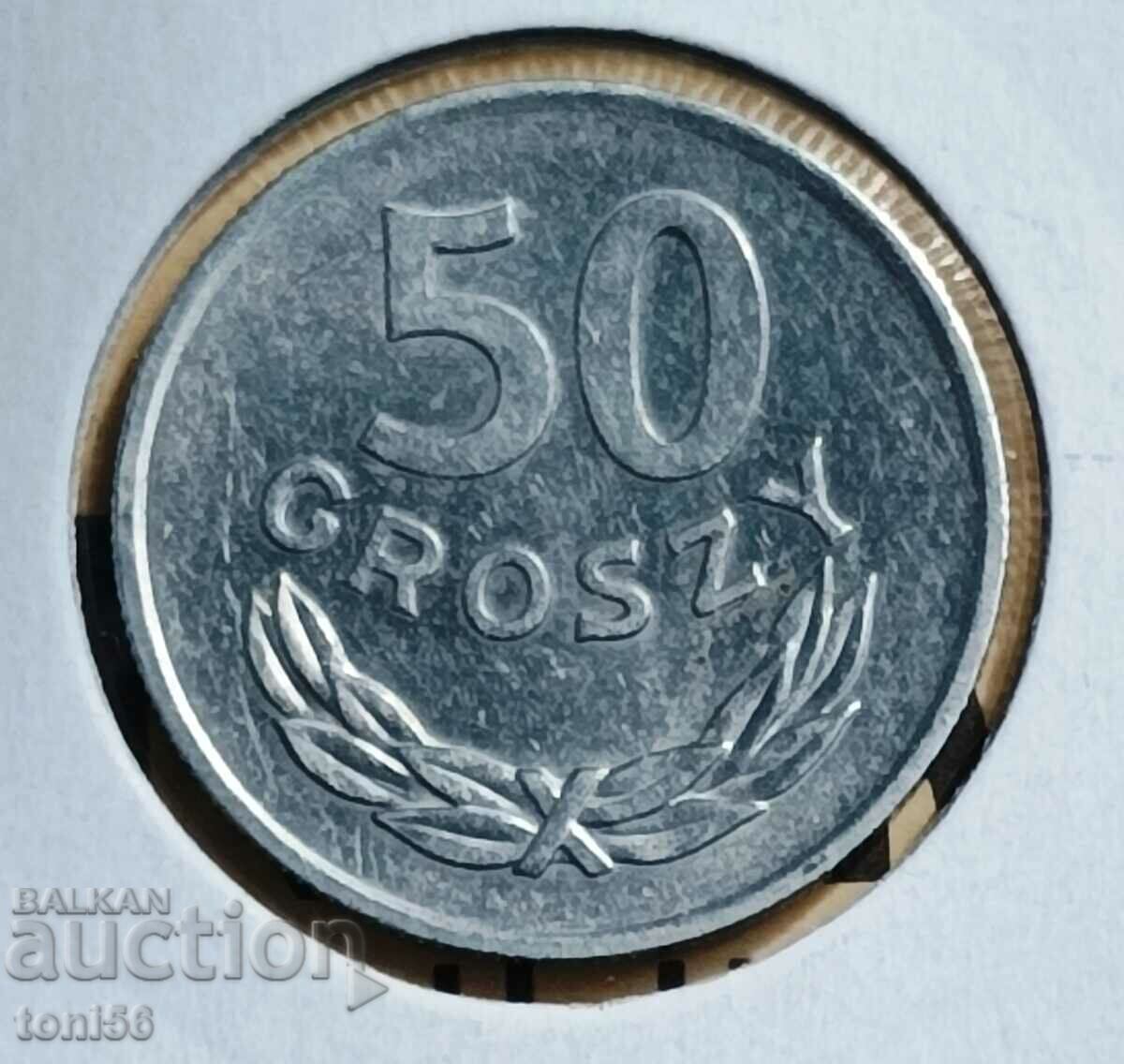 Poland 50 groszy 1977