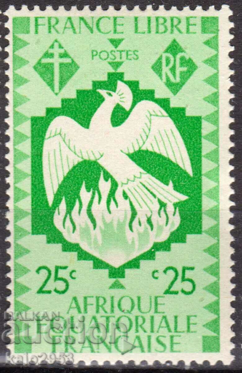 French Equat. Africa-1941-Military ed. "France libre", MLH