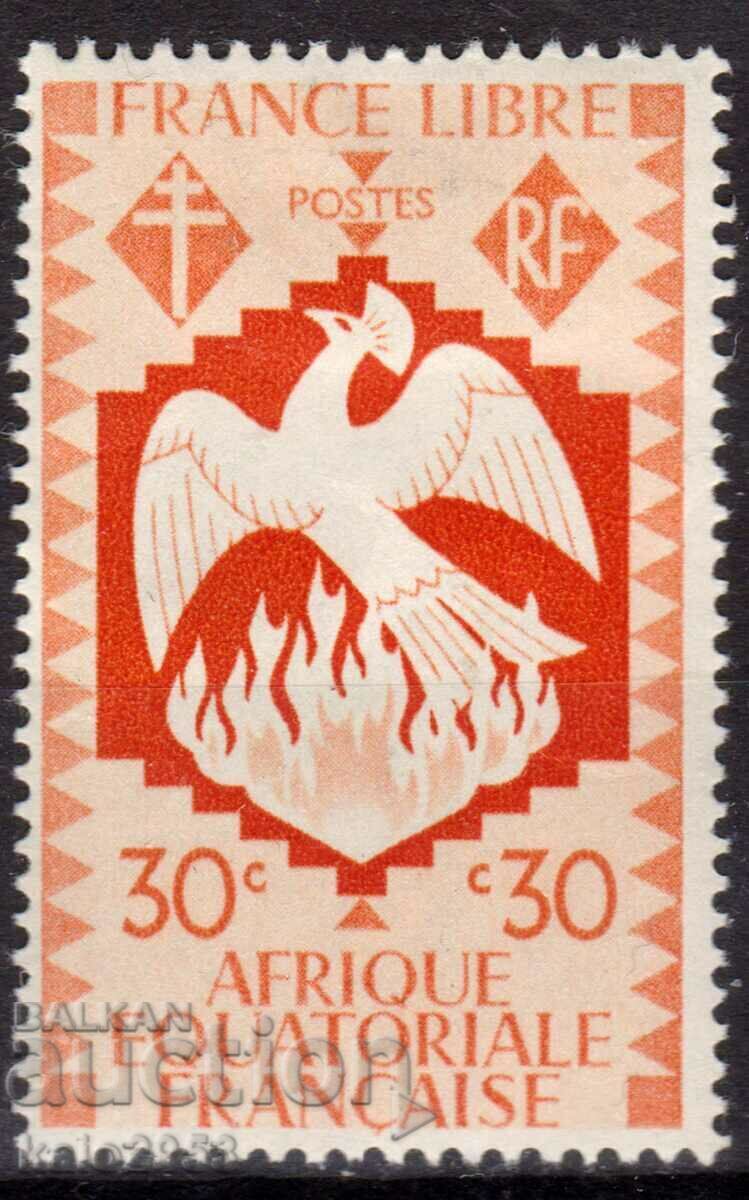 French Equat. Africa-1941-Military ed. "France libre", MLH