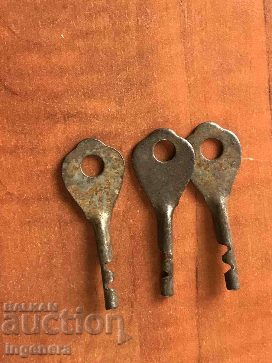 SHEET METAL KEY ANTIQUE-3 PCS. with price 8.00 BGN | € 4.09 SHEET METAL KEY ANTIQUE-3 PCS. with price 8.00 BGN | € 4.09