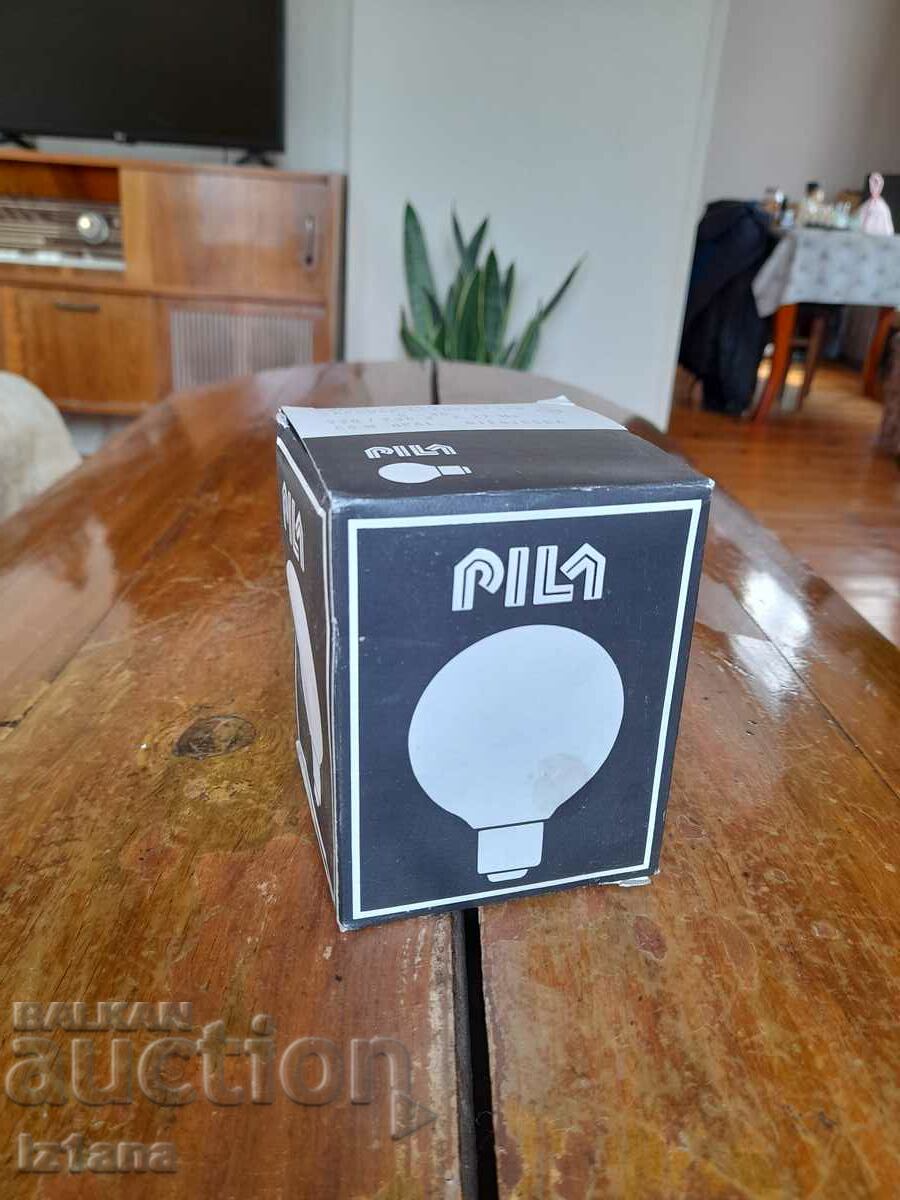 Old Pila light bulb