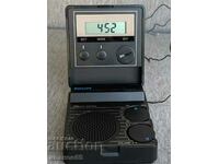 clock radio philips compass cloc radio