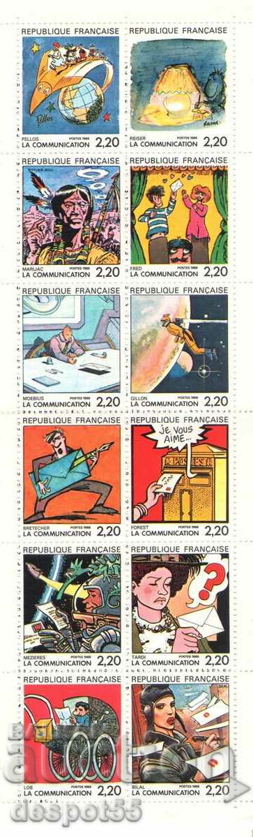 1988. France. Communications - Comics.