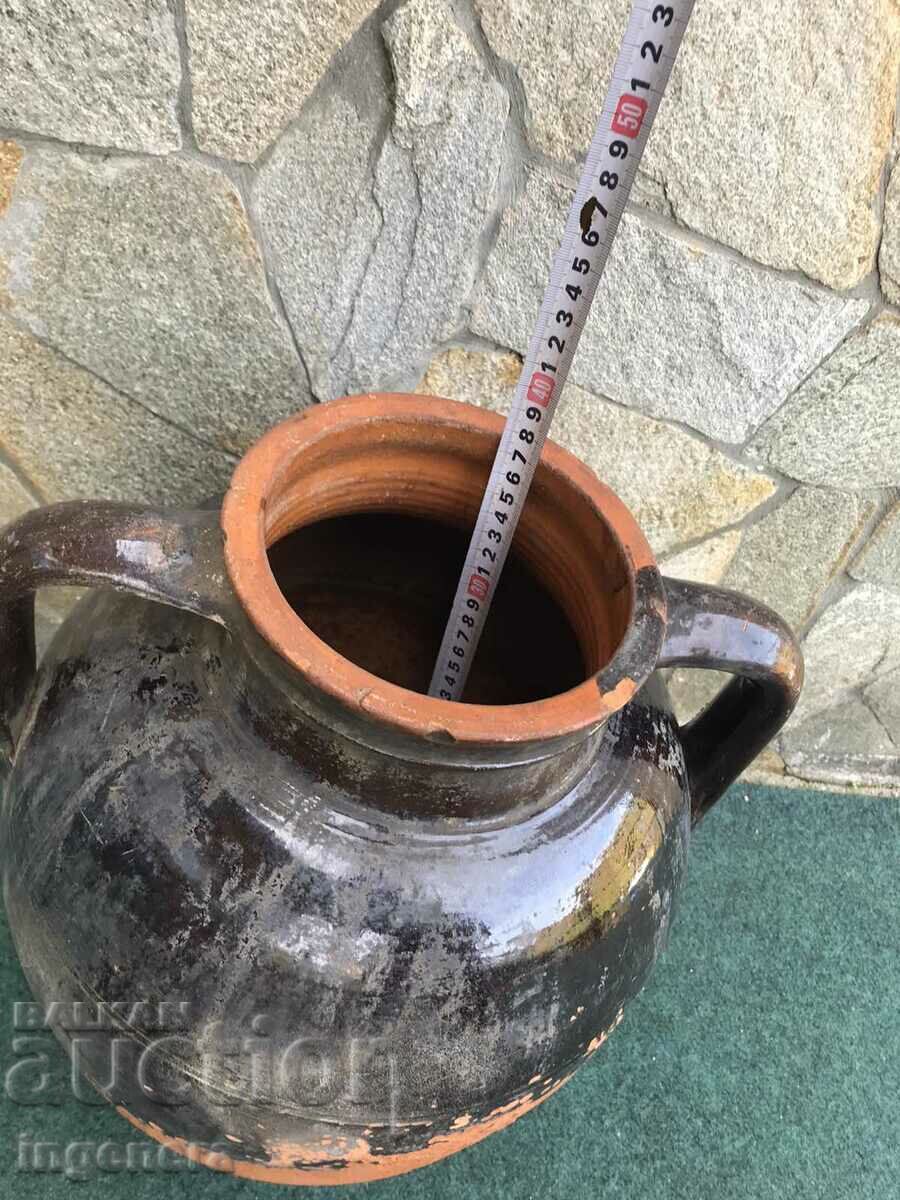 Delivery of DELVA ANTIQUE CERAMIC PITCHER FOR INTERIOR OR USE Delivery of DELVA ANTIQUE CERAMIC PITCHER FOR INTERIOR OR USE