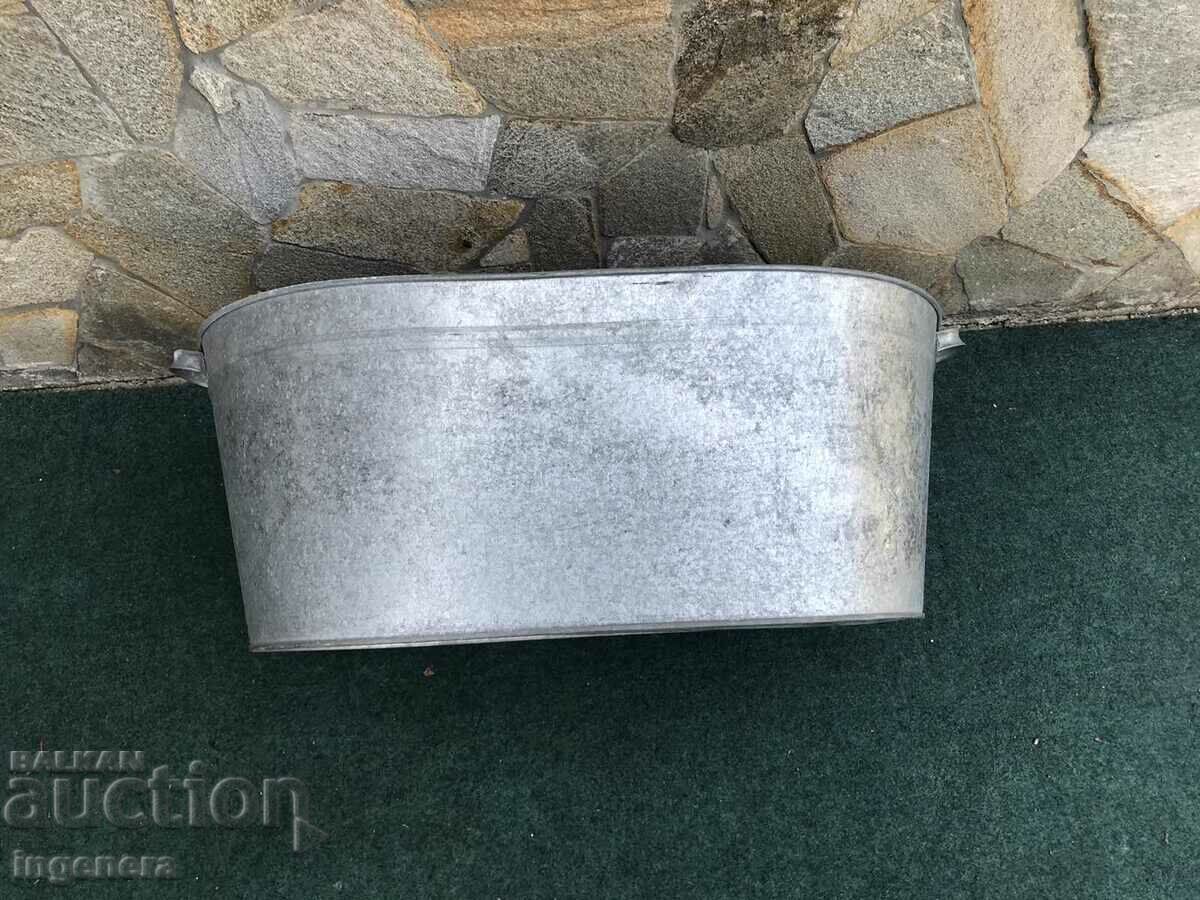 Trough GALVANIZED VESSEL USSR MARKING - 5 Trough GALVANIZED VESSEL USSR MARKING - 5