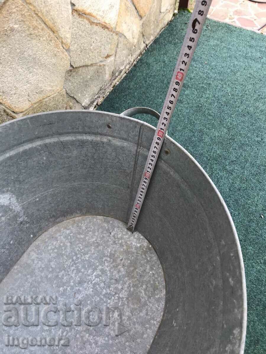 Trough GALVANIZED VESSEL USSR MARKING - 6 Trough GALVANIZED VESSEL USSR MARKING - 6