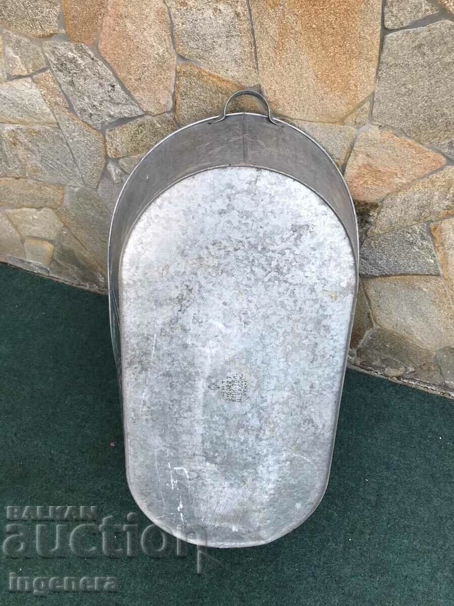 Trough GALVANIZED VESSEL USSR MARKING - 7 Trough GALVANIZED VESSEL USSR MARKING - 7