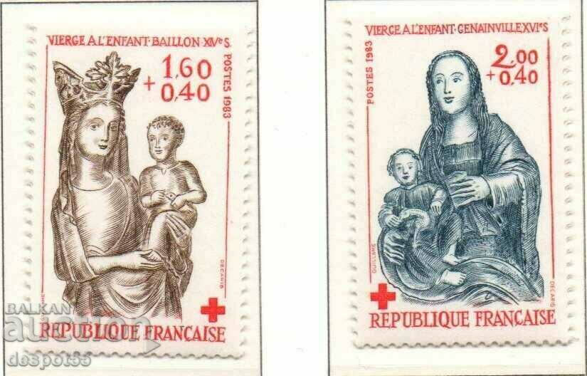 1983. France. Red cross.