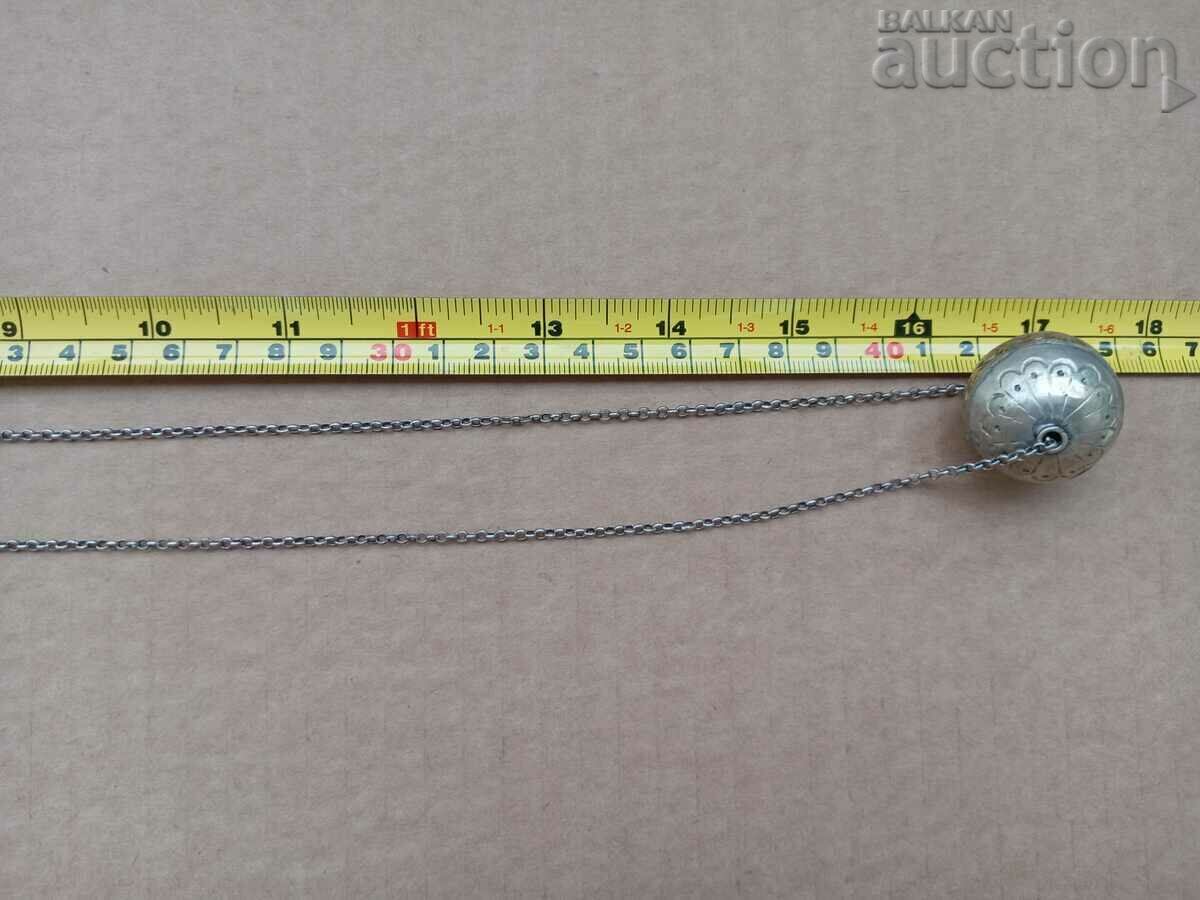 Auction silver renaissance jewelry orb for incense Auction silver renaissance jewelry orb for incense