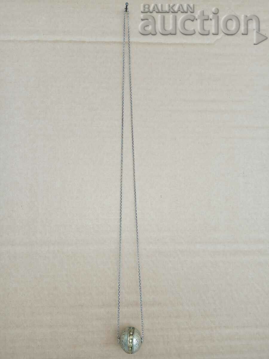 Delivery of silver renaissance jewelry orb for incense Delivery of silver renaissance jewelry orb for incense