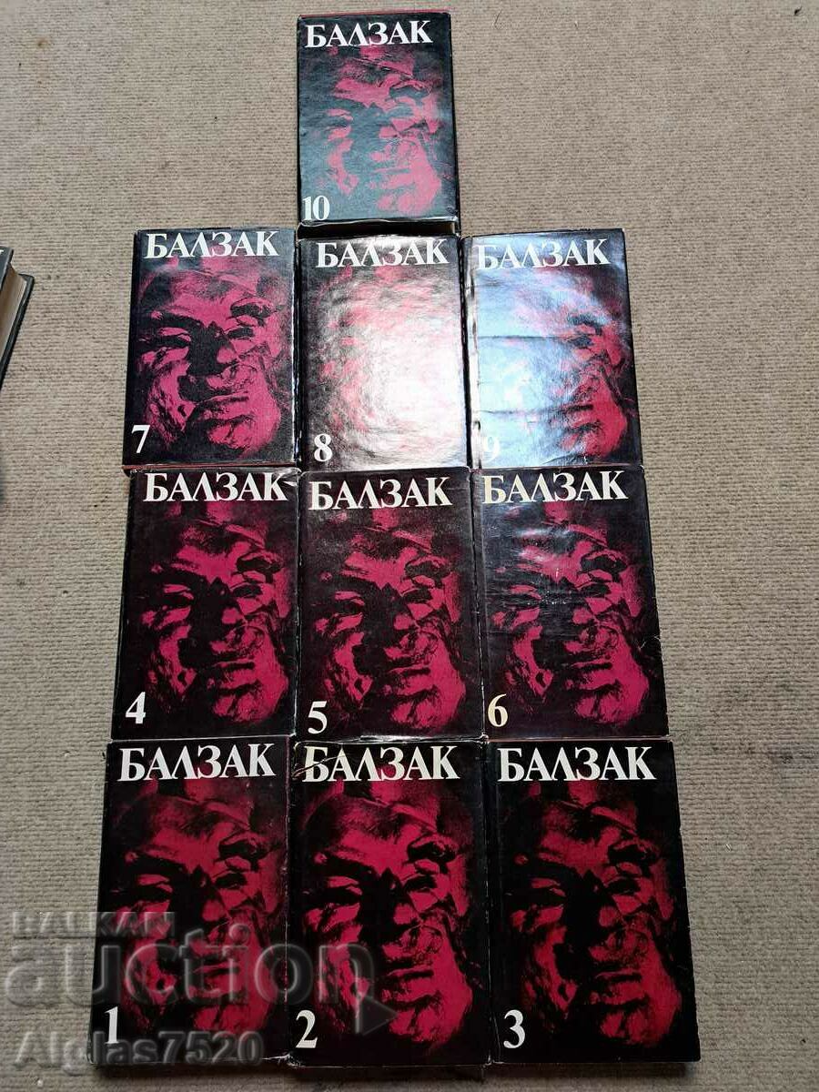 10 volume de Balzac