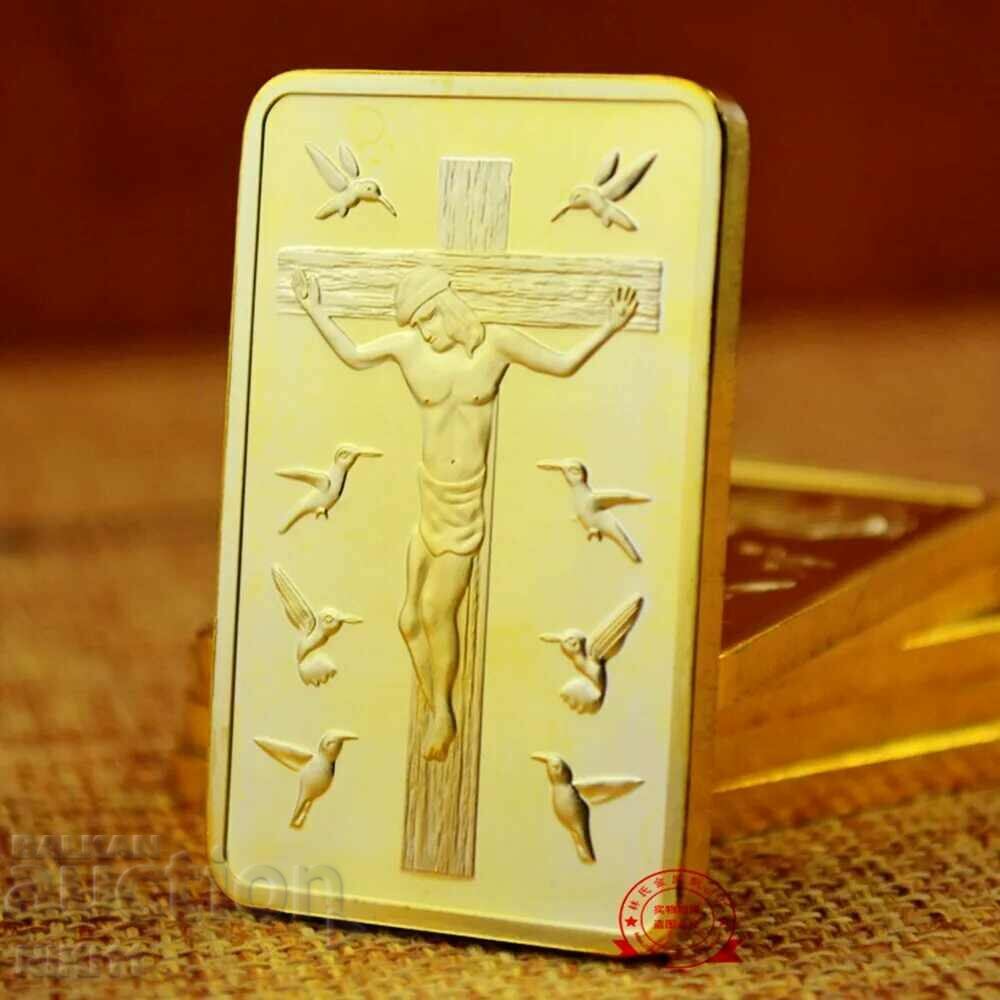 Gold bar COPY in protective capsule 10 - God's orders with price 12.00 BGN | € 6.14 Gold bar COPY in protective capsule 10 - God's orders with price 12.00 BGN | € 6.14