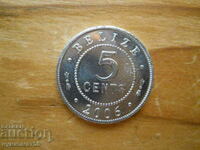 5 cents 2006 - Belize