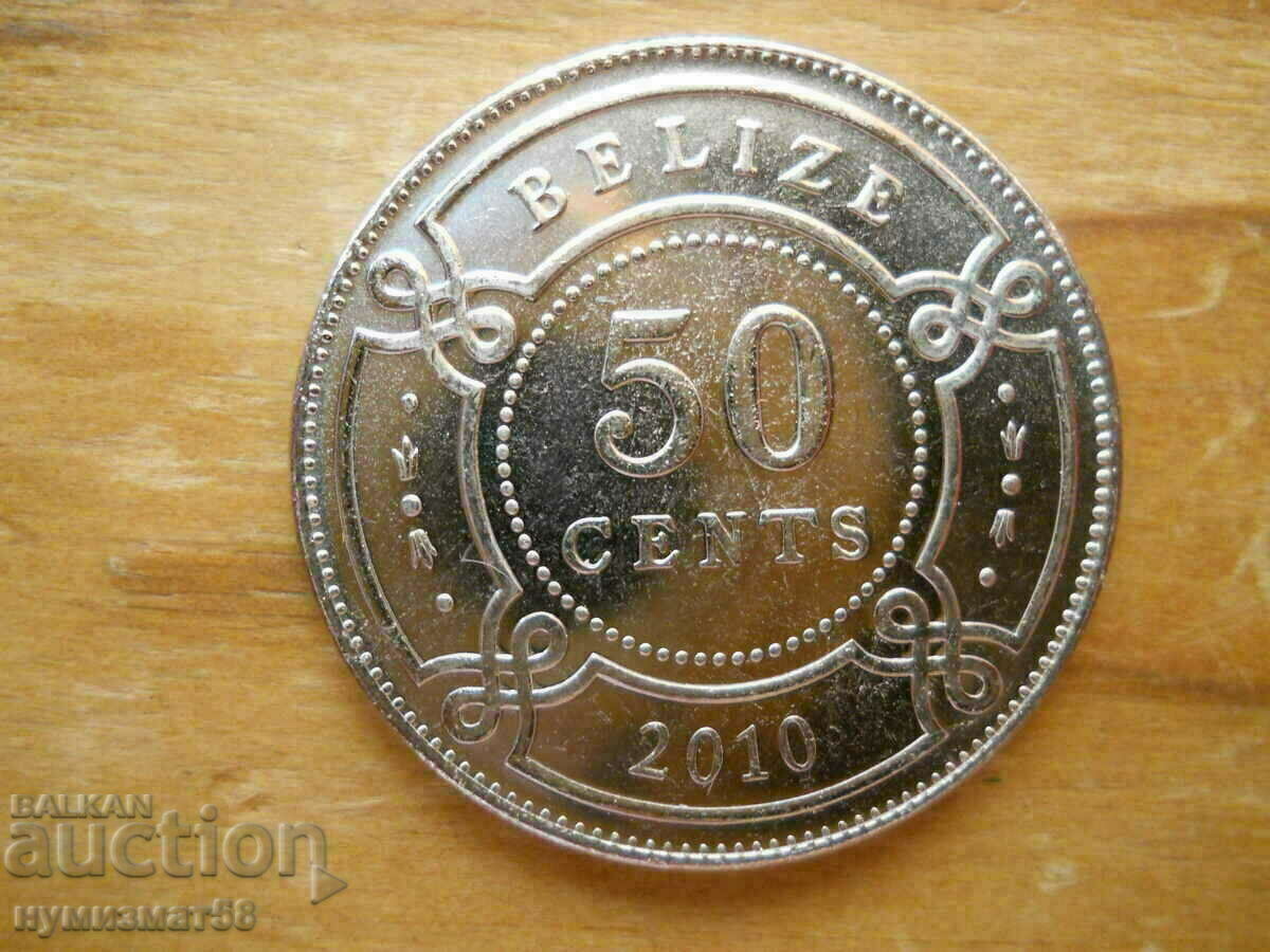 50 cents 2010 - Belize