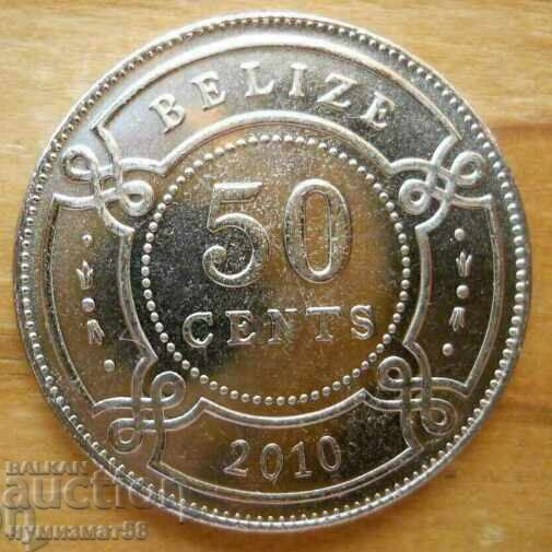 50 cents 2010 - Belize