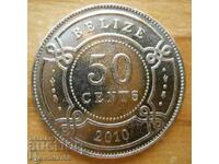 50 cents 2010 - Belize