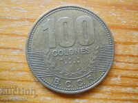 100 colones 2007 - Costa Rica