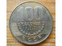 100 colones 2007 - Costa Rica