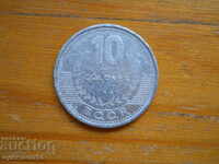 10 colones 2012 - Costa Rica