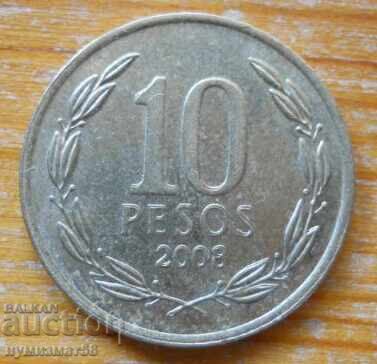 10 pesos 2008 - Chile