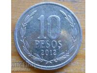 10 pesos 2012 - Chile