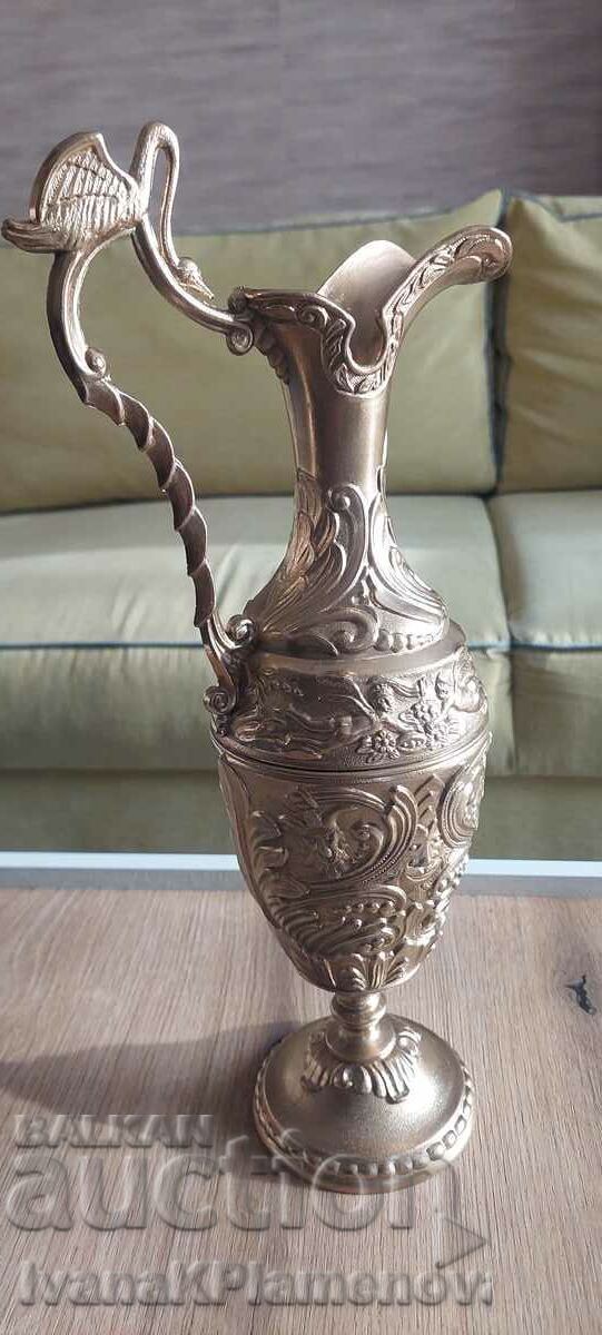 Auction Metal jug for collectors Auction Metal jug for collectors