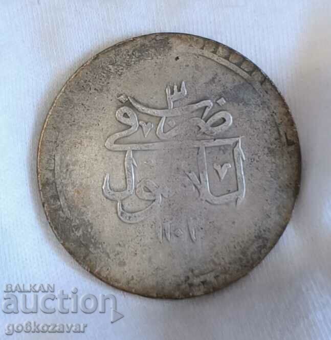 Οθωμανική Αυτοκρατορία 2 kurusha Silver 1203-1789 (3)