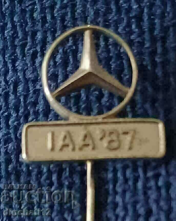 Auction Badge. Mercedes Mercedes IAA 87. Auto Moto Auction Badge. Mercedes Mercedes IAA 87. Auto Moto
