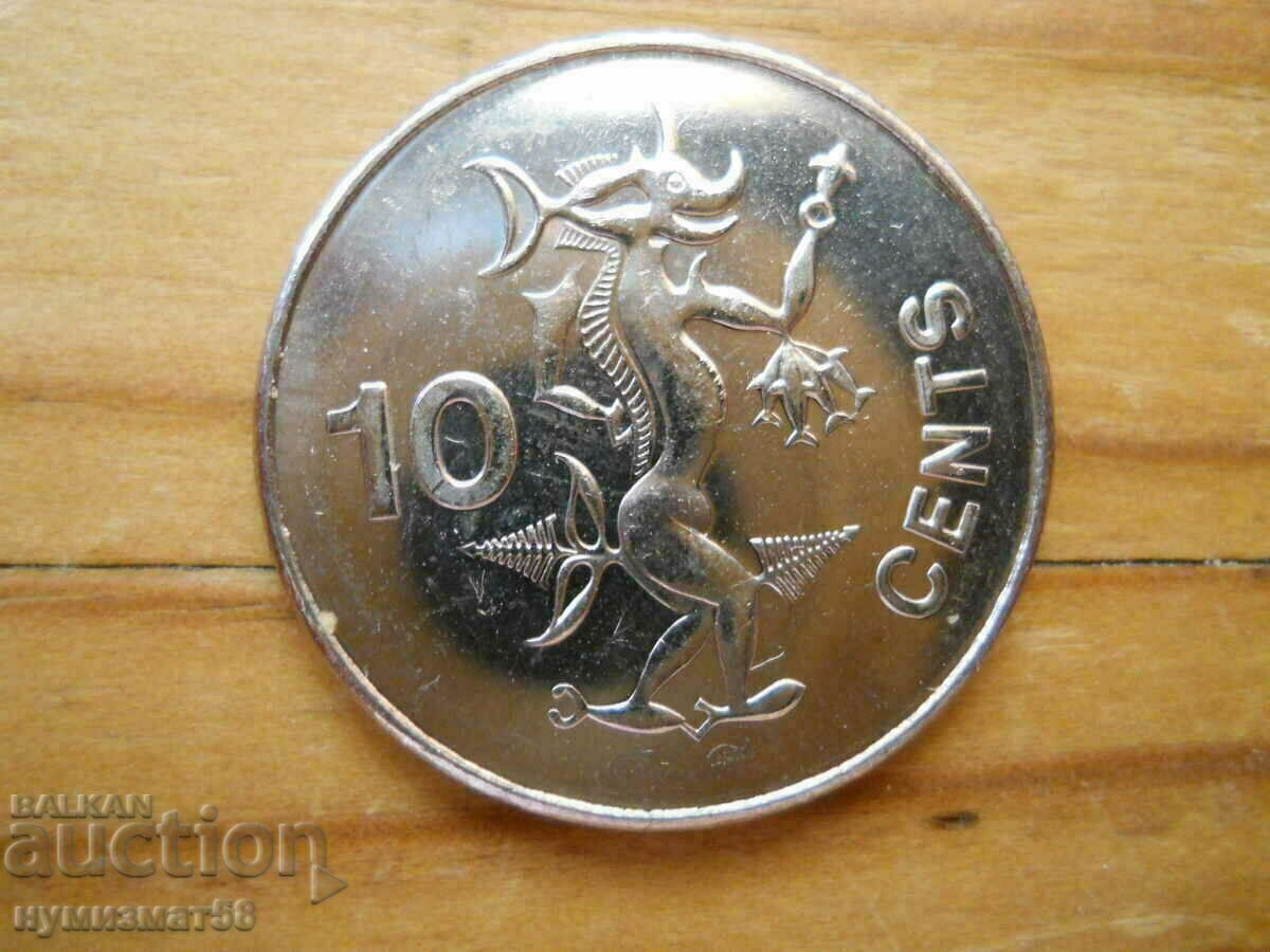 10 cents 2010 - Solomon Islands